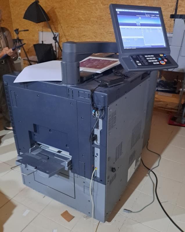Lote de impressoras e uma Plotter