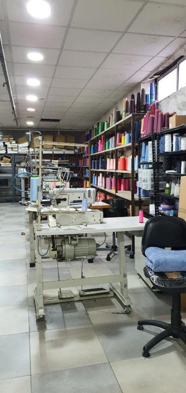 Equipamentos de fábrca de têxteis