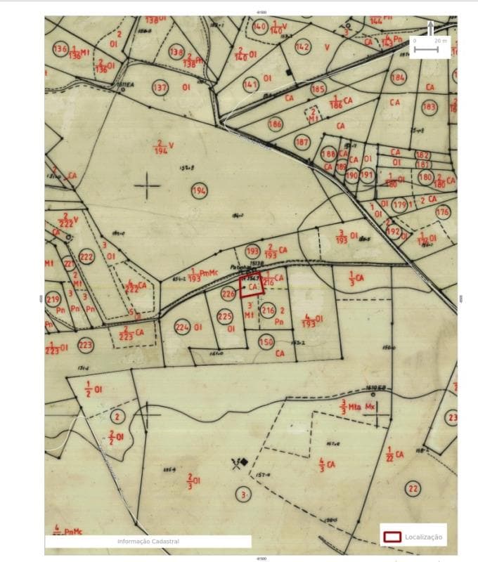 Prédio Rústico, sito Porto de Mós